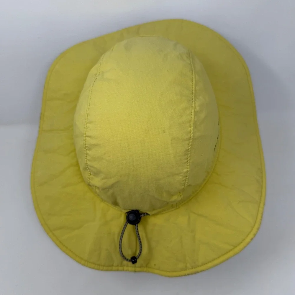 Columbia Titanium Omni-Shade Youth Sun Hat Yellow Adjustable Ripstop CY9413 O/S